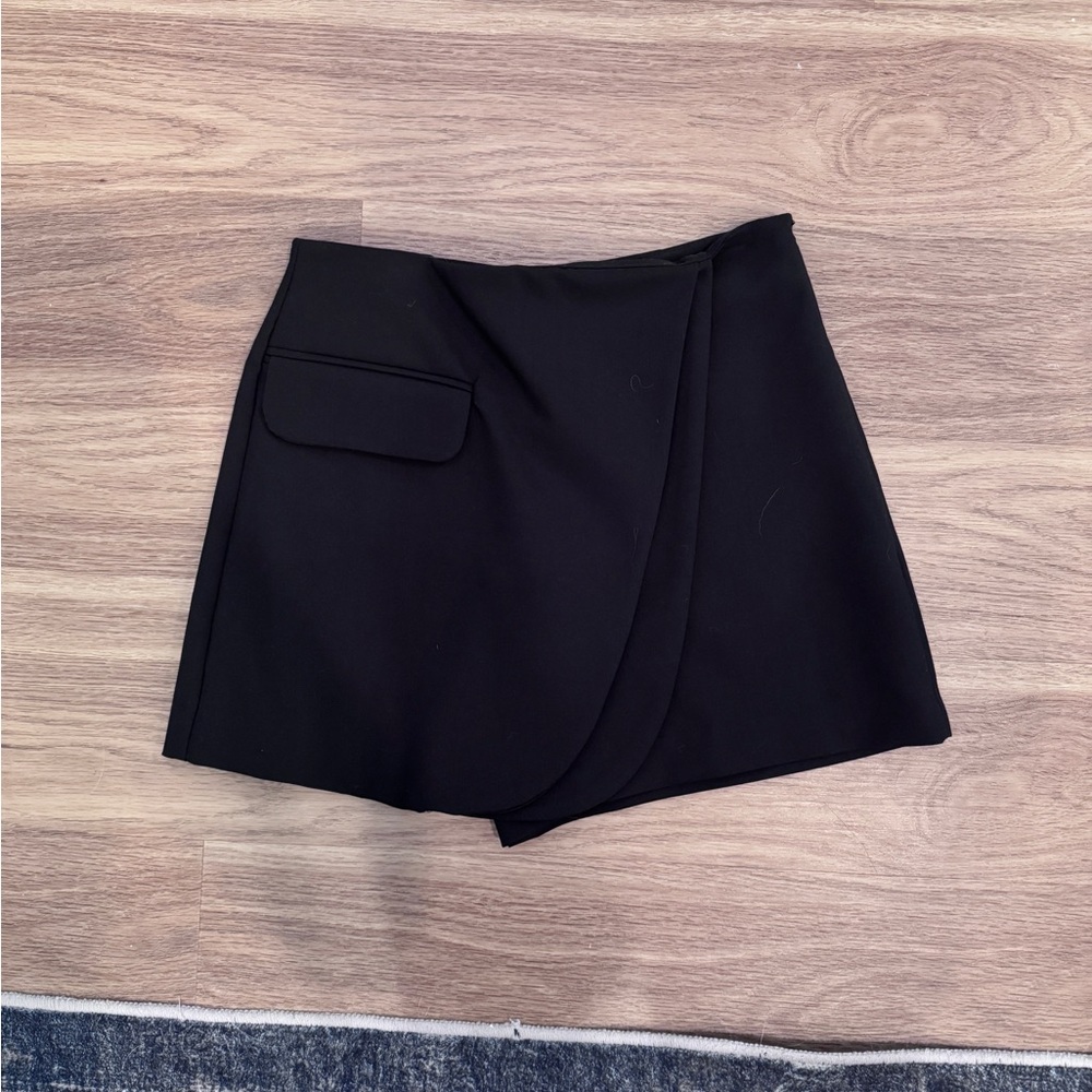 Zara Elegant Black Skort